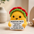 Emotional Support Taco — Cute Crochet Plush Gift