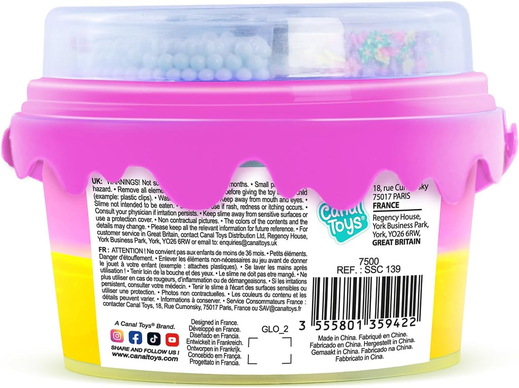 Slime Mix'In Slime Bucket | Ready-Made 400g Multicolour Slime Set for Kids 6+