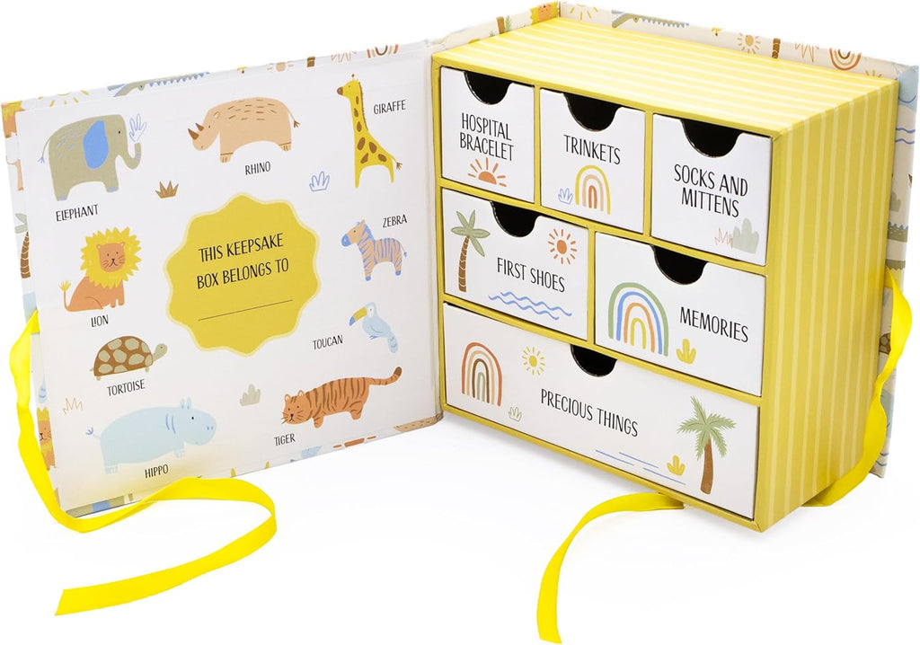 Lullaby Animals Baby Keepsake Box – Free Animated Card | EasyWish