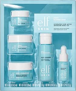 e.l.f. SKIN Holy Hydration skincare set ingredients and how to use guide