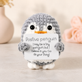 Emotional Support Penguin — Cute Crochet Plush Gift
