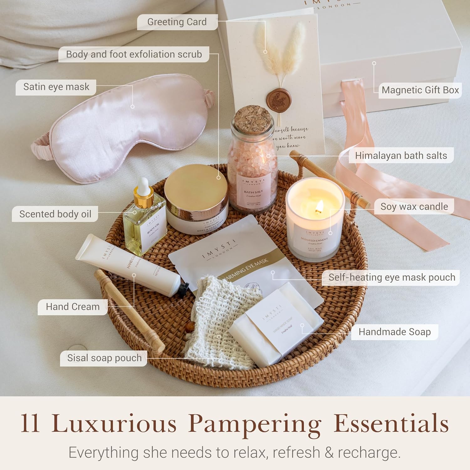 Luxury Pamper Spa Gift Hamper for Her – Free Animated Card | EasyWish