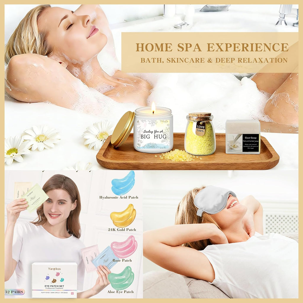 11-Piece Self Care Gift Basket for Her – Free Animated Card | EasyWish