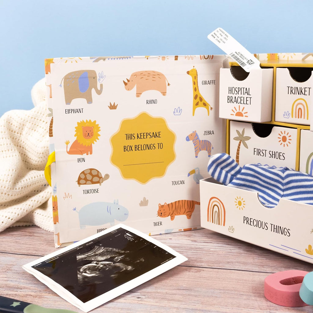 Lullaby Animals Baby Keepsake Box – Free Animated Card | EasyWish