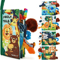 Hahaland Jungle Tails Baby Sensory Soft Book – Free Animated Card | EasyWish