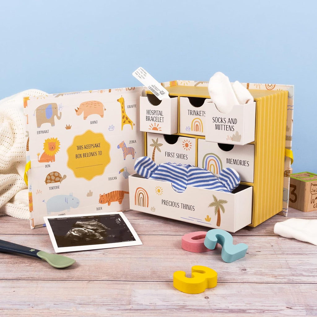 Lullaby Animals Baby Keepsake Box – Free Animated Card | EasyWish